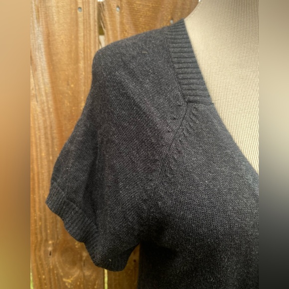 MLLP Alpaca/Cotton Blend Deep V-neck Slip Dress SZ L - Picture 2 of 5